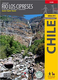 Buy map Río Los Cipreses, Chile : Trekking Map