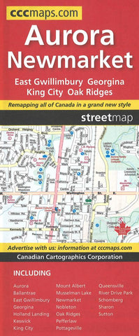 Buy map Aurora Newmarket Map