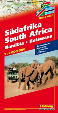 Buy map South Africa by Hallwag