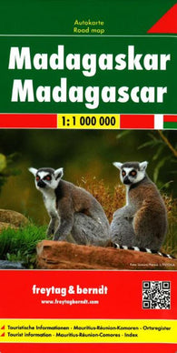 Buy map Madagascar by Freytag-Berndt und Artaria