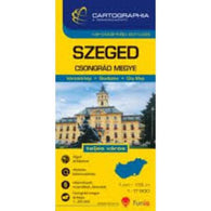 Buy map Szeged - Csongrád megye : várostérkép-sorozet 1:17 500