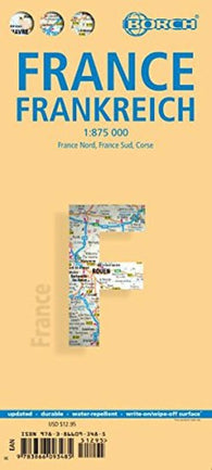 Buy map France by Borch GmbH.
