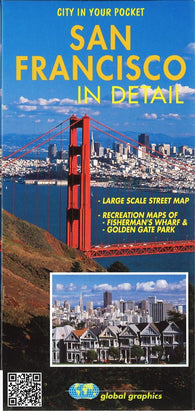 Buy map San Francisco, California, In Detail by Global Graphics