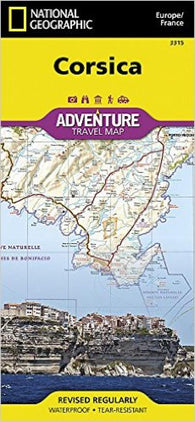 Buy map Corsica, France Adventure Map 3315
