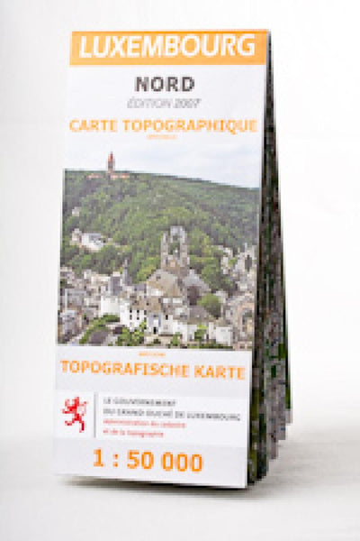 Buy map Luxembourg : Nord : Édition 2007 : carte topographique officielle : 1:50,000 = Luxembourg : Nord : Édition 2007 : amtilche topografische karte : 1:50,000