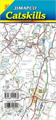 Buy map Catskills, New York, Quickmap by Jimapco