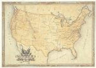 Buy map United States Antique-Style Map