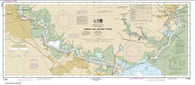 Buy map Sabine and Neches Rivers (11343-39) by NOAA