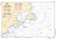 Buy map Gulf of Maine to Strait of Belle Isle/Au Detroit de Belle Isle by Canadian Hydrographic Service