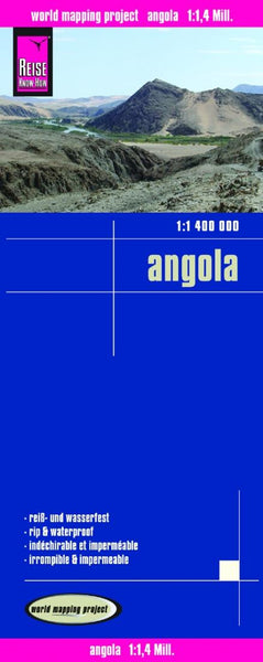 Buy map Angola by Reise Know-How Verlag
