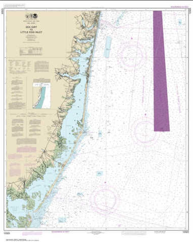 Buy map Sea Girt to Little Egg Inlet (12323-26) by NOAA