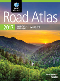 Buy map United States, Canada and Mexico, 2017 Midsize Road Atlas by Rand McNally
