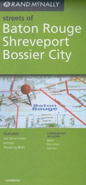 Buy map Baton Rogue, Shreveport and Bossier City by Rand McNally