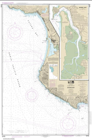 Buy map Estero Bay; Morro Bay (18703-26) by NOAA