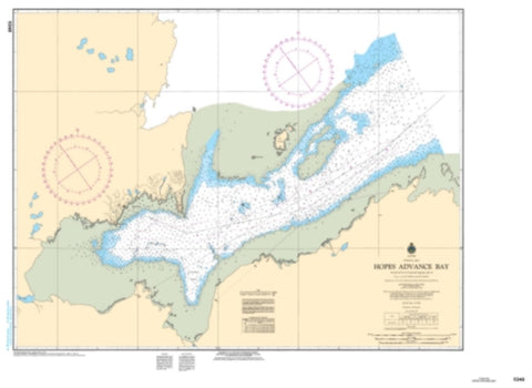 Buy map Hopes Advance Bay by Canadian Hydrographic Service