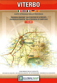 Buy map Viterbo : carta stradale della provincia