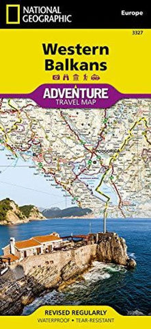 Buy map Western Balkans (National Geographic Adventure Map)