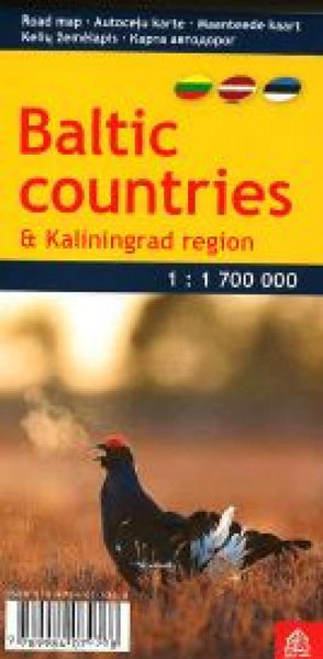Buy map Baltic Countries and Kaliningrad Region, pocket-size by Jana Seta