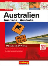 Buy map Australia Road Atlas by Hallwag