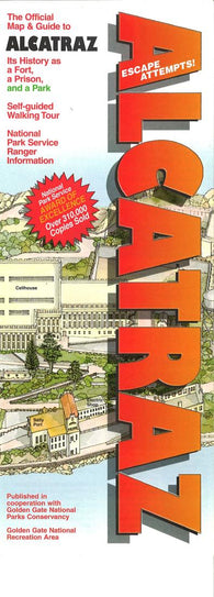 Buy map Alcatraz : the official map & guide to Alcatraz