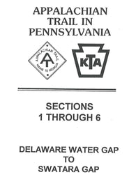 Buy map Appalachian Trail in Pennsylvania Sections 1 Through 6