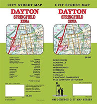 Buy map Dayton, Ohio City Street Map