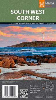 Buy map Western Australia, Australia, South West Corner by Hema Maps