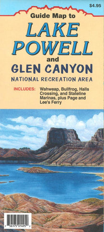 Buy map Lake Powell and Glen Canyon, Utah Recreation Map by North Star Mapping