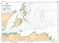 Buy map Baie Aux Feuilles/Leaf Bay et les Approches/and Approaches by Canadian Hydrographic Service