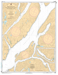 Buy map Portland Inlet, Khutzeymateen Inlet and Pearse Canal by Canadian Hydrographic Service