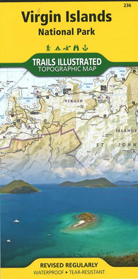 Buy map Virgin Islands National Park = Virgin Islands National Park : St. John, USVI