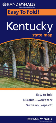 Buy map Kentucky, Easy to Fold by Rand McNally