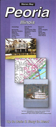Buy map Peoria, Illinois by The Seeger Map Company Inc.