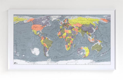 Buy map Colour Map - Version 2 World Map