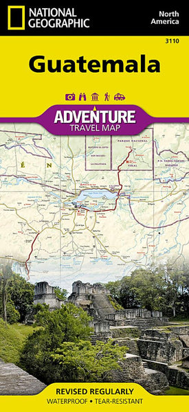 Buy map Guatemala Adventure Map