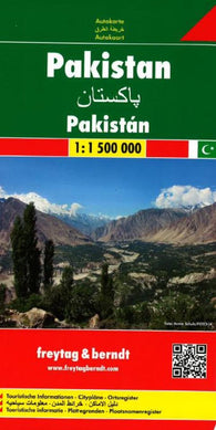 Buy map Pakistan by Freytag-Berndt und Artaria