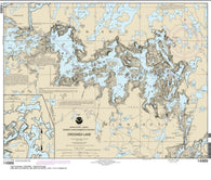 Buy map Crooked Lake (14989-10) by NOAA