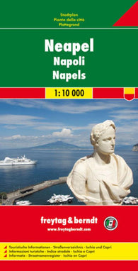 Buy map Naples, Italy by Freytag-Berndt und Artaria