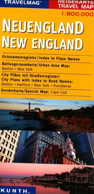 Buy map New England by Kunth Verlag