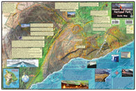 Buy map Frankos Hawaii volcanoes national park : guide map