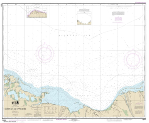 Buy map Camden Bay and Approaches (16044-8) by NOAA