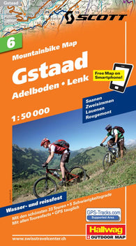 Buy map Gstaad : Adelboden : Lenk : mountainbike map : 6