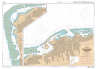 Buy map De la Passe de Taapuna a la Passe dArue Port de Papeete by SHOM