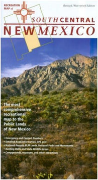 Buy map New Mexico, South Central, Recreation Map by Public Lands Interpretive Association