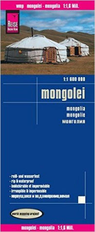 Buy map Mongolia by Reise Know-How Verlag