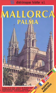 Buy map Majorca, Palma de Majorca, Spain by Distrimapas Telstar, S.L.
