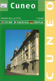 Buy map Cuneo, Italy by Litografia Artistica Cartografica