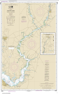 Buy map Choptank River Cambridge to Greensboro (12268-11) by NOAA