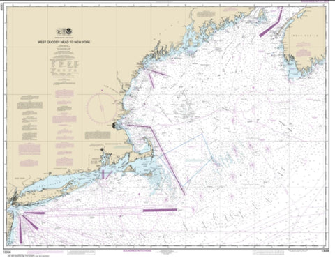 Buy map West Quoddy Head to New York (13006-36) by NOAA