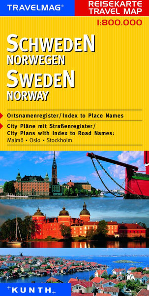 Buy map Sweden and Norway by Kunth Verlag